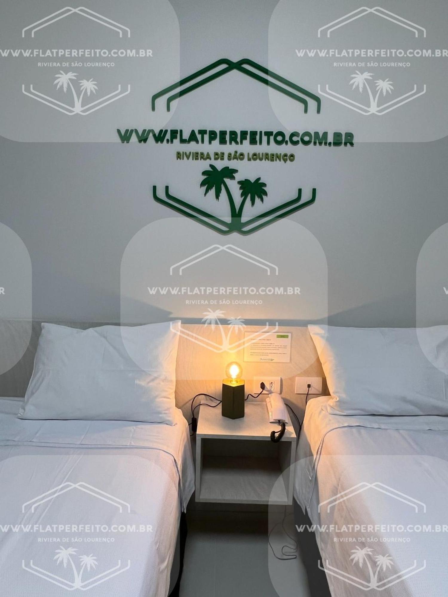 Flat Perfeito Flat Amarilis Em Riviera Sao Lourenco Com Cafe Da Manha E Enxoval Completo Toalhas Praia E Piscina Com Trocas Riviera de Sao Lourenco Eksteriør billede
