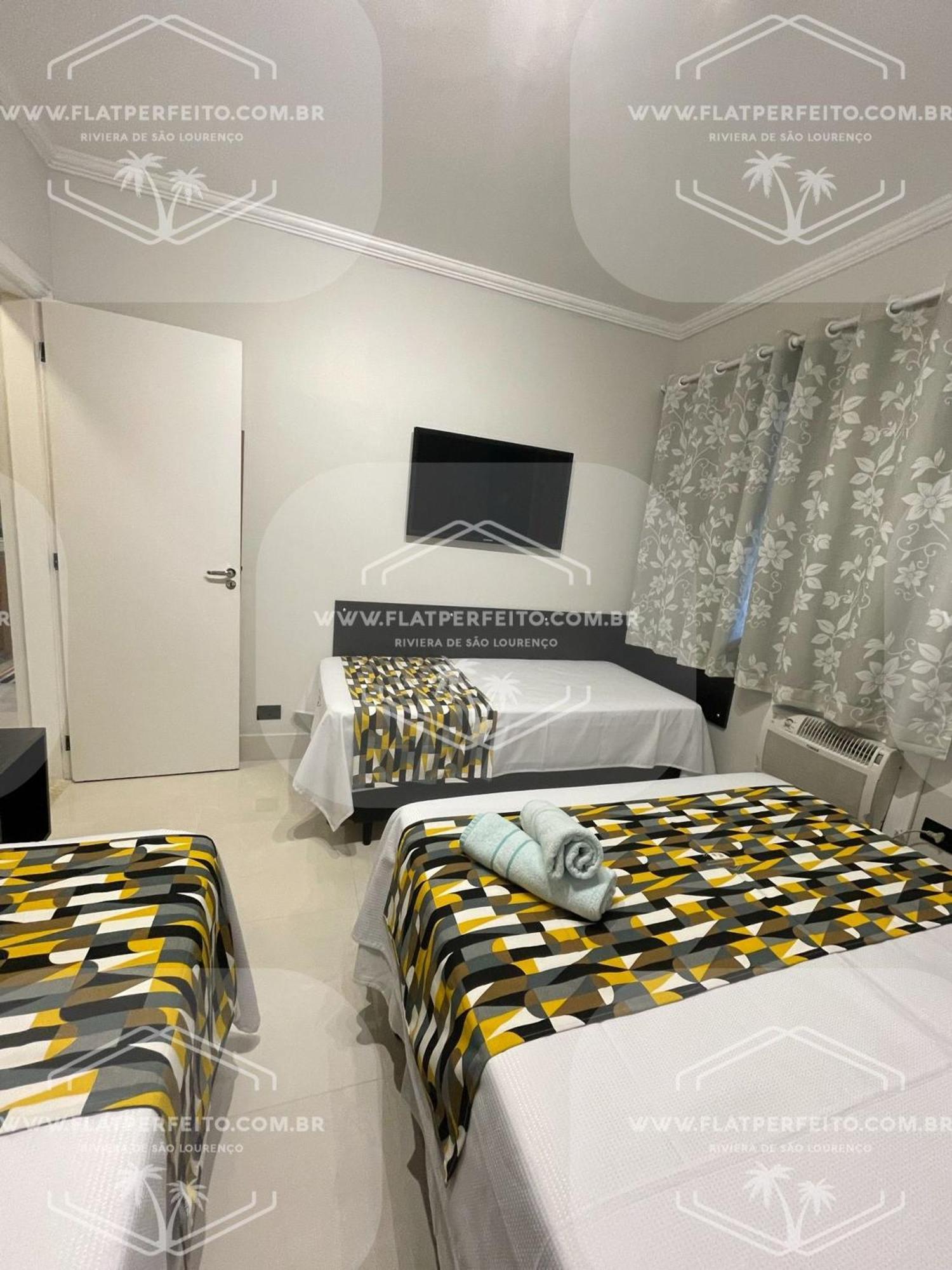 Flat Perfeito Flat Amarilis Em Riviera Sao Lourenco Com Cafe Da Manha E Enxoval Completo Toalhas Praia E Piscina Com Trocas Riviera de Sao Lourenco Eksteriør billede
